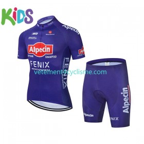 Enfant Tenue Cycliste et Cuissard 2021 Alpecin-Fenix N001